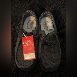 Hey Dude Black Slip-On Loafers